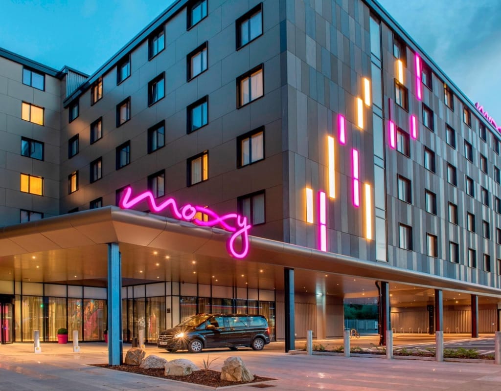 Moxy London Excel Modernes Hotel in der Nähe von ExCeL London