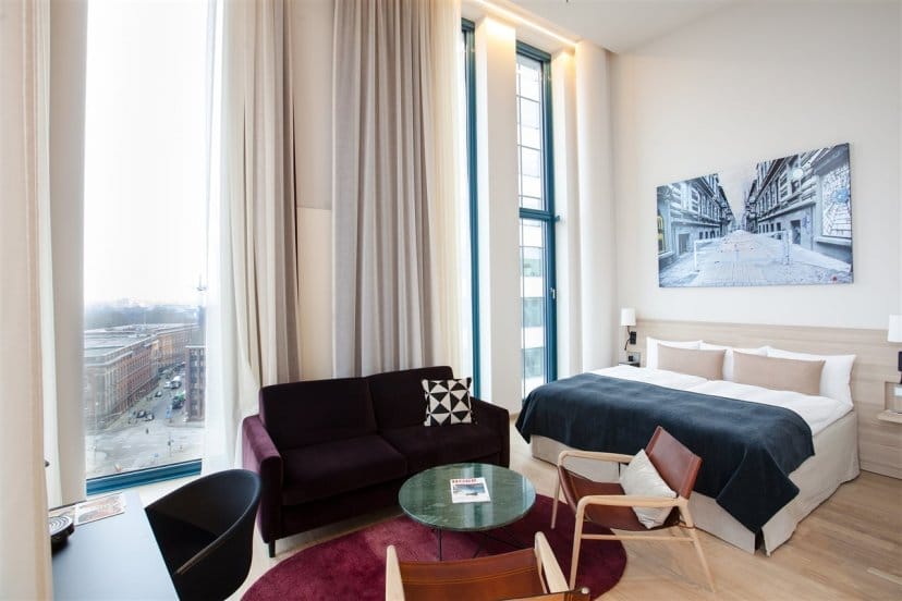 Hotel Room at Scandic with Modern Amenities
